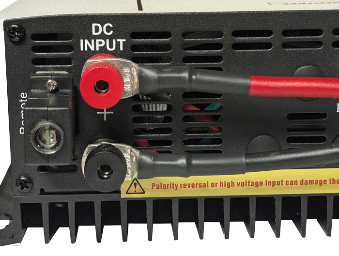 Lumentree SUN Batterieanschluss