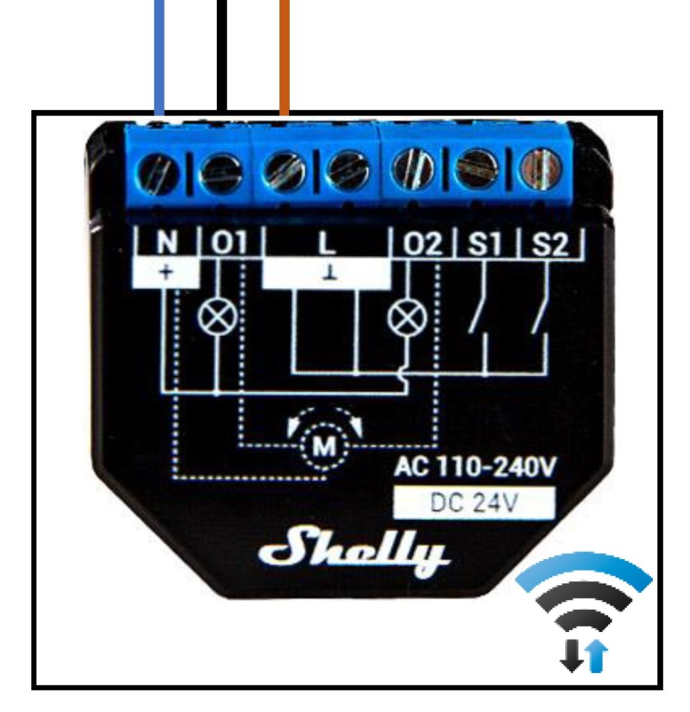 Anschluss-Plan Shelly 2PM